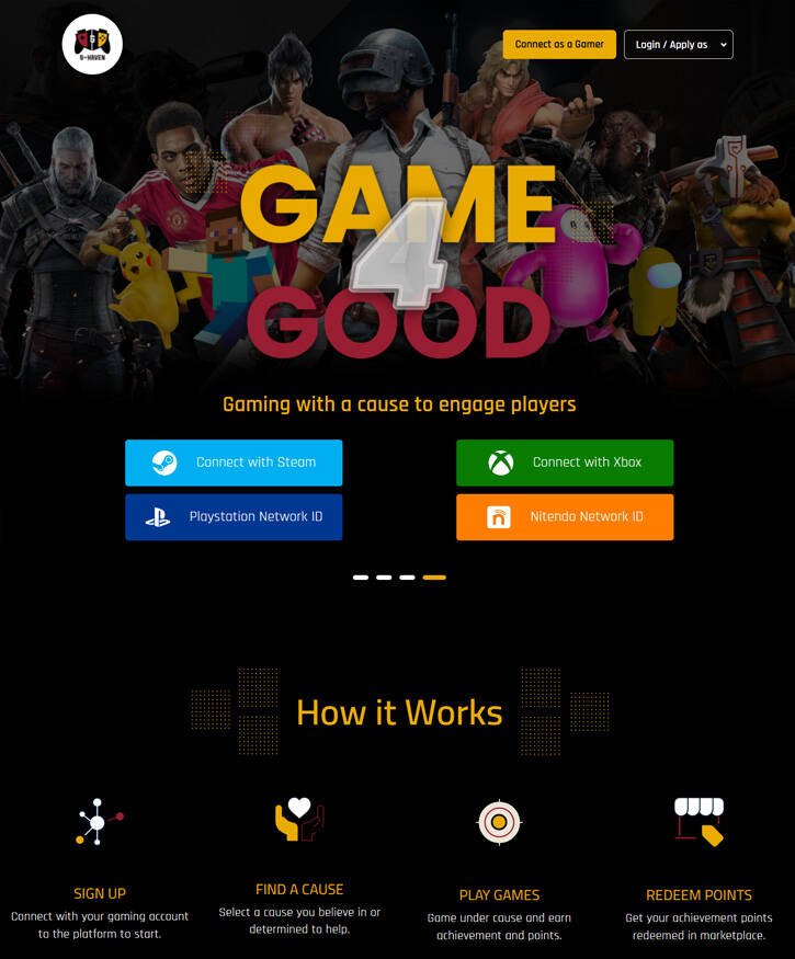 G4G Web App Tablet Breakpoint